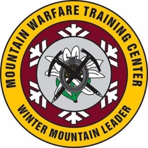 Marine Corps Decal MOUNTAIN WARFARE TRAINING CENTER WINTER MOUNTAIN LEADER USMC