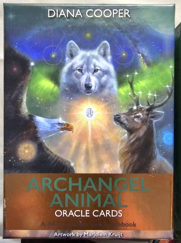 Archangel Animal Oracle Cards w Guidebook Diana Cooper 41 of 44 cards INCOMPLETE
