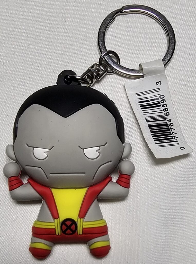 DC Comics Colossus X-Men Monogram 3D Figural Keychain Backpack Hanger Bling Bag