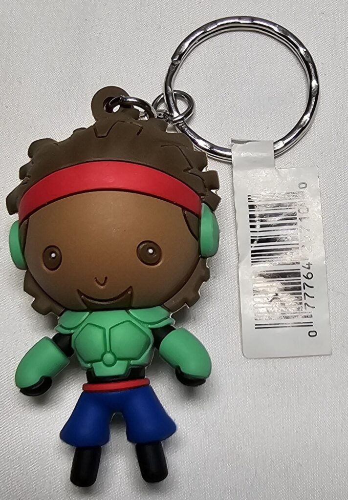 Disney Big Hero 6 Wasabi Monogram Keychain Backpack Hanger Mini 3D Figure 2 5/8"
