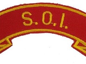 Marine Corps Patch Shoulder Rocker Duty Station S.O.I. School of Infantry USMC