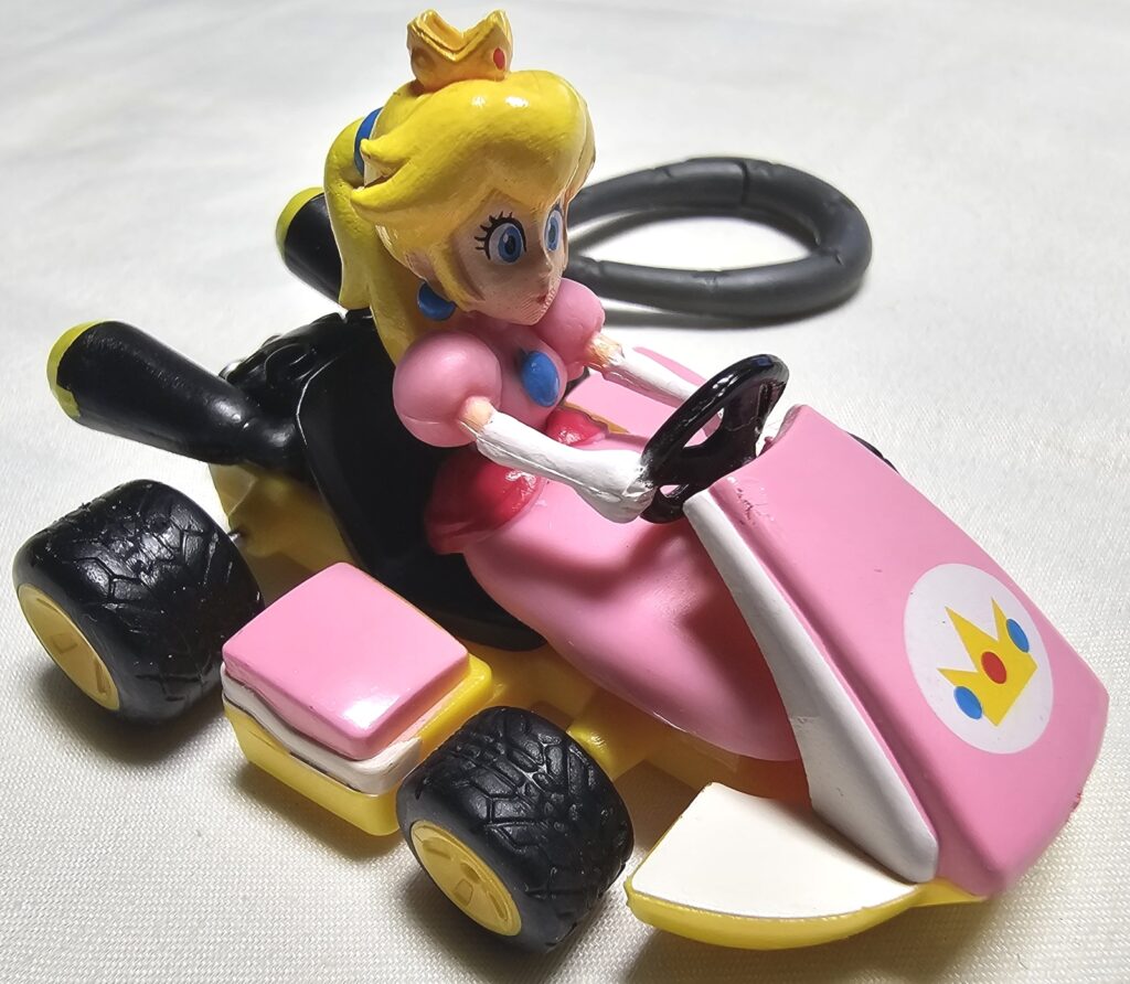 Nintendo Mario Kart Princess Peach Backpack Buddies Hot Wheels Collectible Toy