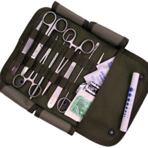 Surgical Kit US Military First Aid Emergency Field Pouch M.O.L.L.E. Strap OD