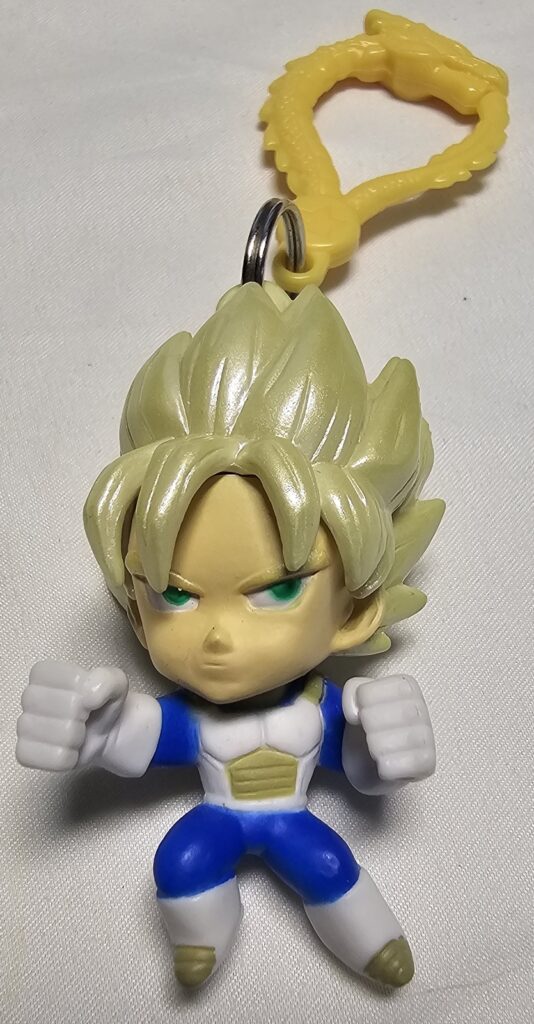 Dragon Ball Z Kai Backpack Hanger Mini Figure 2 3/4" Fist Sayian Goku Toy