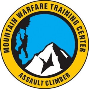 Marine Corps Decal MOUNTAIN WARFARE TRAINING CENTER ASSAULT CLIMBER USMC