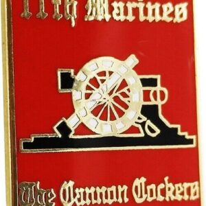 Marine Corps Lapel Pin 11th MARINES The Cannon Cockers 1st Mar Div I MEF USMC