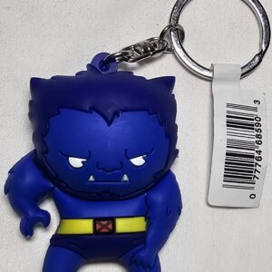 DC Comics Beast X-Men Monogram 3D Figural Keychain Backpack Hanger Toy Bling Bag