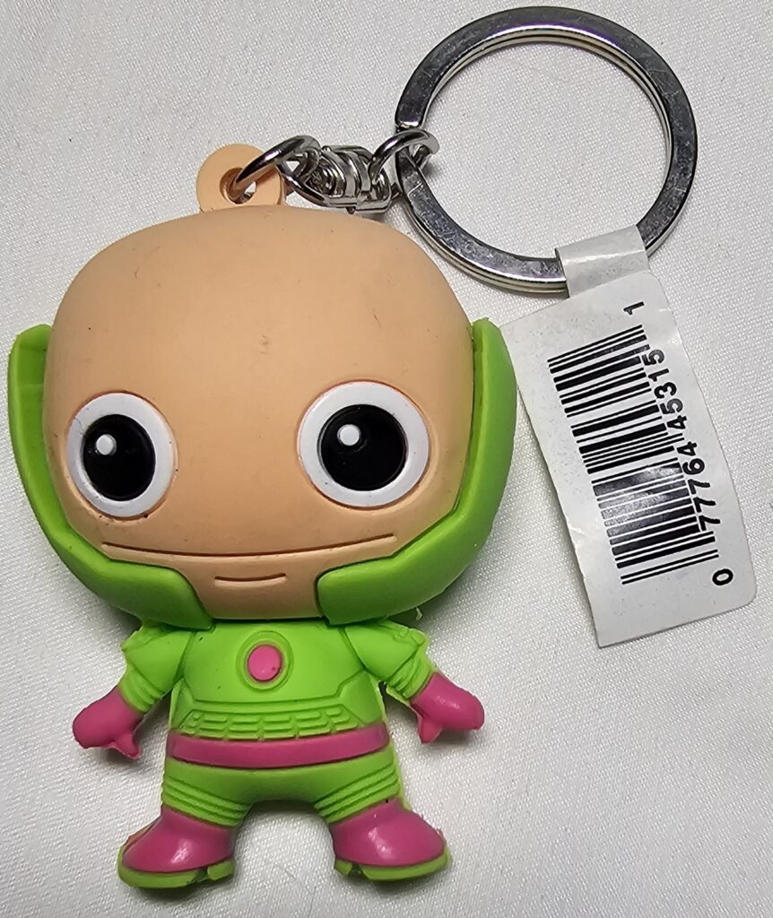 DC Comics Lex Luther Keychain Backpack Hanger Mini 3D Figure 2 1/2" Toy