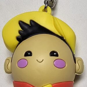 Disney Pixar Russell Boy Scout Monogram 3D Figural Keychain Backpack Hanger Toy