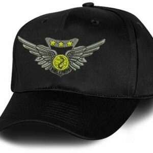 Marine Corps Cap Hat U.S. Marine Corps Combat Air Crew Embroidered on Black USMC