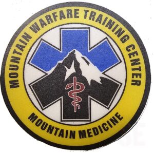 Marine Corps Decal MOUNTAIN WARFARE TRAINING CENTER MOUNTAIN MEDICINE USMC