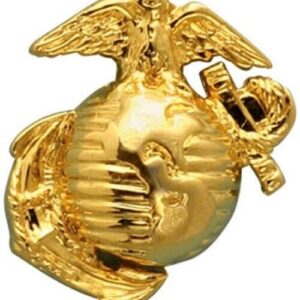 Marine Corps Lapel Pin Old School EGA Eagle Globe and Anchor 3/4" x 1" USMC