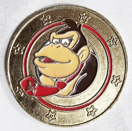 Super Mario Donkey Kong Challenge Coin Frankford Candy CPL 190415 Nintendo