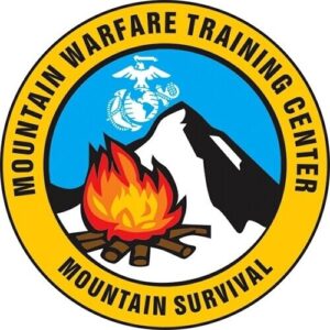 Marine Corps Decal MOUNTAIN WARFARE TRAINING CENTER MOUNTAIN SURVIVAL USMC