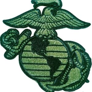 Marine Corps Patch Eagle Globe Anchor Right Breast Anchor Inboard 3" OD USMC