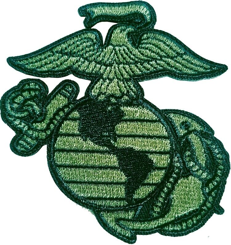 Marine Corps Patch Eagle Globe Anchor Right Breast Anchor Inboard 3" OD USMC