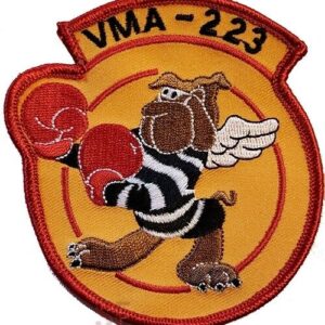 Marine Corps Patch VMA-223 Marine Attack Squadron 223 Embroidered 4" USMC