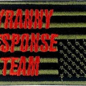 United States Flag Patch In Distress BLM Antifa DNC TYRANNY RESPONSE TEAM OD