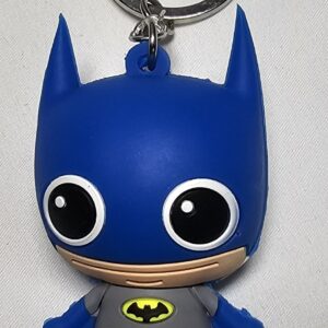 DC Comics Batman Monogram 3D Figural Keychain Backpack Hanger Bling Bag Toy