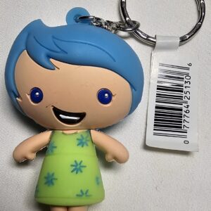 Disney Inside Out Joy Series 6 Keychain Backpack Hanger Mini 3D Figure 2 1/2"
