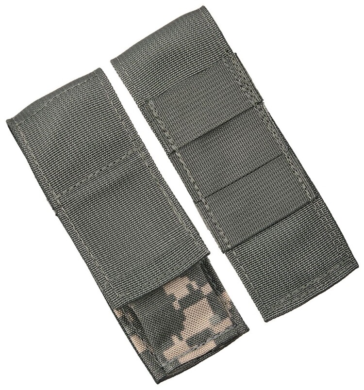 Knife or Multi-Tool Sheath Pouch Horizontal Worn or MOLLE Heavy Cordura Army OD
