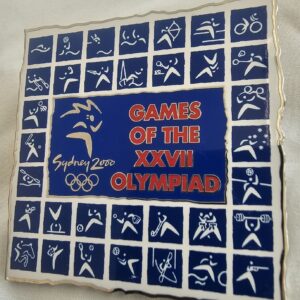 Official Licensed Olympic Games Pin Sidney 2000 LARGE 2.5" LIMITED 0107/2000