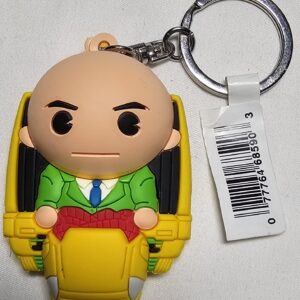 DC Comics Professor X-Men Monogram 3D Figural Keychain Backpack Hanger Bling Bag