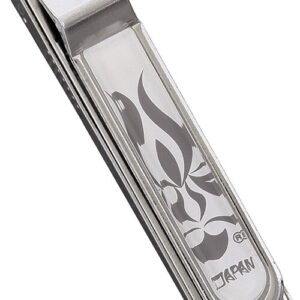 Fingernail Clippers Key Ring Keyring w Nail File Kanetsune High Carbon Steel