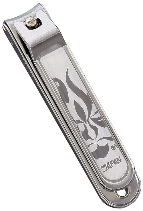 Fingernail Clippers Key Ring Keyring w Nail File Kanetsune High Carbon Steel
