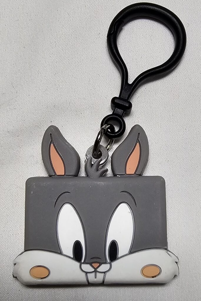 Looney Tunes Bugs Bunny Backpack Hanger Keychain Toy EXTREMELY RARE