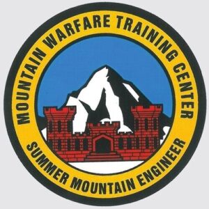 Marine Corps Decal MOUNTAIN WARFARE TRAINING CENTER WINTER MOUNT ENGINEER USMC