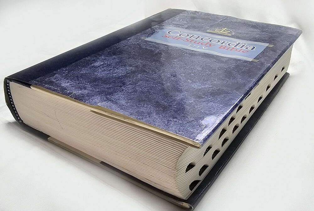 Concordia Self-Study Bible New International Version Hardcover Lutheran