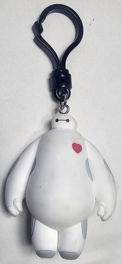 Disney Big Hero 6 Six 3D Figural Figure Bag Clip Keychain Collectible Toy