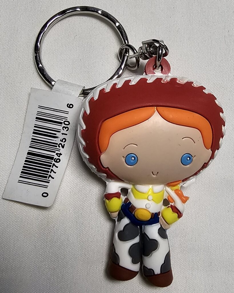 Disney Toy Story Jessie Cow Keychain Backpack Hanger Mini 3D Figure 2 5/8" Toy